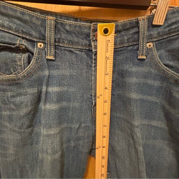 Vintage Levi's Women's Blue Bootcut Jeans 518 Superlow Y2K Retro Hippie Size 11 - Picture 9 of 14
